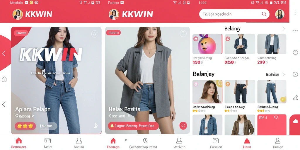 Tampilan antarmuka pengguna KKWIN yang modern dan intuitif.